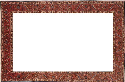 Tabriz Blue Hand Knotted 66 X 99 Area Rug 400-26711 Image 2