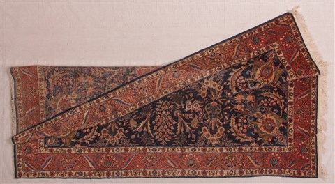 Tabriz Blue Hand Knotted 66 X 99 Area Rug 400-26711 Image 5