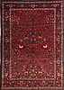 Tabriz Red Hand Knotted 71 X 102  Area Rug 400-26712 Thumb 0