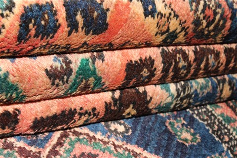 Afshar Purple Hand Knotted 53 X 611 Area Rug 400-26718 Image 4