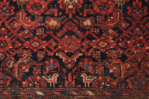 Malayer Red Hand Knotted 42 X 68 Area Rug 400-26719 Image 8