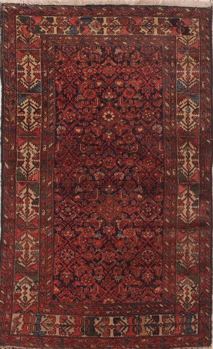 Malayer Red Hand Knotted 42 X 68 Area Rug 400-26719 Image 0