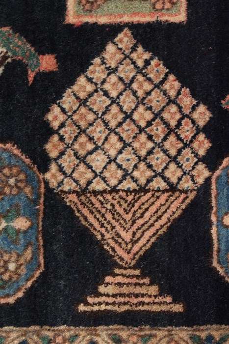 Abadeh Blue Hand Knotted 68 X 911 Area Rug 400-26721 Image 11