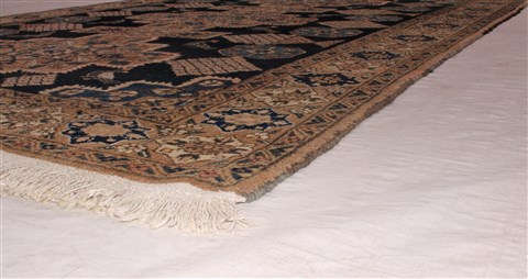 Abadeh Blue Hand Knotted 68 X 911 Area Rug 400-26721 Image 12