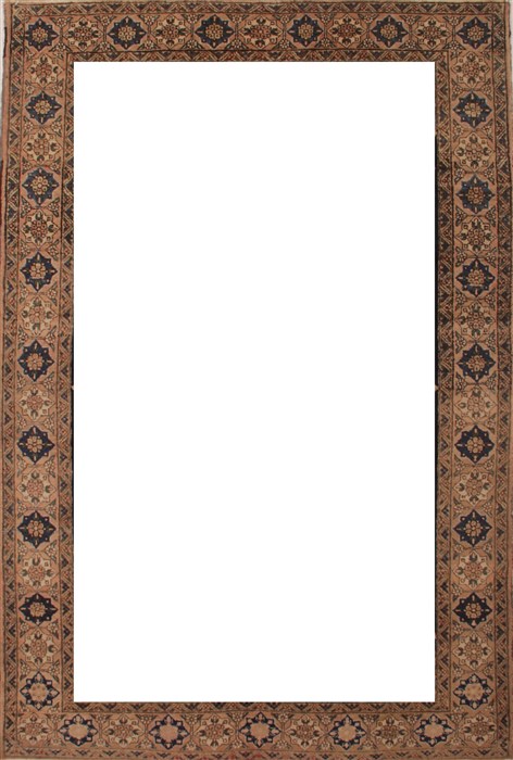 Abadeh Blue Hand Knotted 68 X 911 Area Rug 400-26721 Image 1