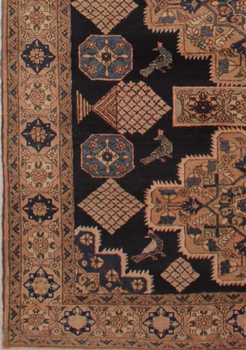 Abadeh Blue Hand Knotted 68 X 911 Area Rug 400-26721 Image 3