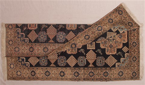 Abadeh Blue Hand Knotted 68 X 911 Area Rug 400-26721 Image 4