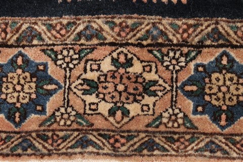 Abadeh Blue Hand Knotted 68 X 911 Area Rug 400-26721 Image 5