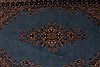 Kerman Blue Hand Knotted 411 X 82 Area Rug 400-26723 Thumb 5