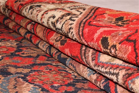 Malayer Beige Hand Knotted 68 X 194 Area Rug 400-26726 Image 10