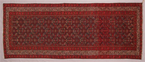 Malayer Beige Hand Knotted 68 X 194 Area Rug 400-26726 Image 11