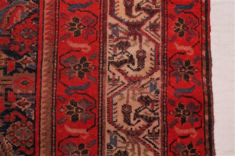 Malayer Beige Hand Knotted 68 X 194 Area Rug 400-26726 Image 4