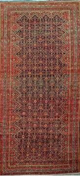 Malayer Beige Hand Knotted 8'6" X 19'2"  Area Rug 400-26727