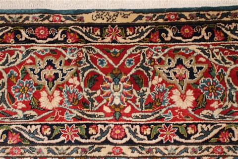 Yazd Beige Hand Knotted 83 X 119 Area Rug 400-26730 Image 6
