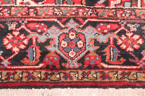 Heriz Beige Hand Knotted 87 X 117 Area Rug 400-26731 Image 8