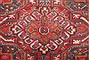 Heriz Beige Hand Knotted 87 X 117  Area Rug 400-26731 Thumb 9