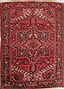 Heriz Beige Hand Knotted 87 X 117 Area Rug 400-26731 Thumb 0