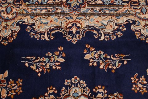 Kerman Beige Hand Knotted 73 X 101 Area Rug 400-26733 Image 8