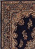 Kerman Beige Hand Knotted 73 X 101 Area Rug 400-26733 Thumb 2