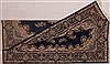 Kerman Beige Hand Knotted 73 X 101 Area Rug 400-26733 Thumb 4