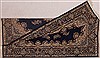 Kerman Beige Hand Knotted 73 X 101  Area Rug 400-26733 Thumb 4