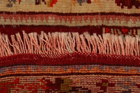 Milas Red Hand Knotted 211 X 44 Area Rug 100-26743 Image 7