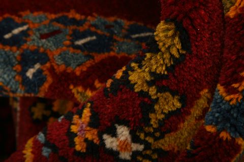 Kizalayak Red Hand Knotted 410 X 58 Area Rug 100-26744 Image 1