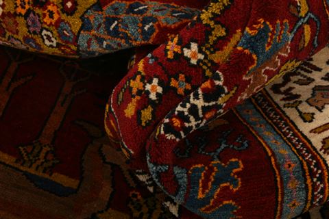 Kizalayak Red Hand Knotted 410 X 58 Area Rug 100-26744 Image 2