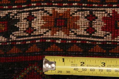 Kazak Black Hand Knotted 37 X 63 Area Rug 100-26745 Image 14