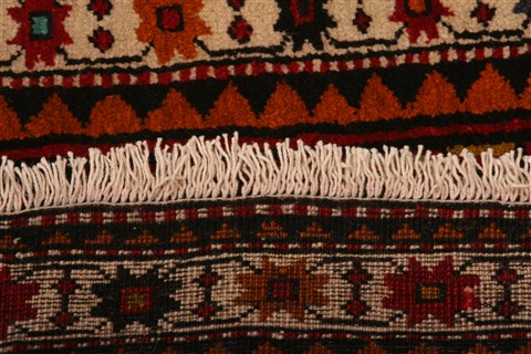 Kazak Black Hand Knotted 37 X 63 Area Rug 100-26745 Image 7