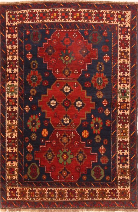 Shirvan Multicolor Hand Knotted 34 X 52 Area Rug 253-26746 Image 0