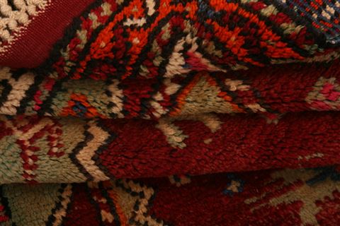 Kazak Red Hand Knotted 26 X 36 Area Rug 100-26747 Image 13