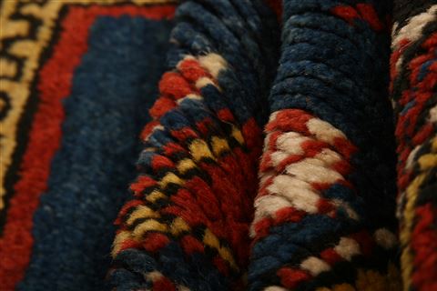 Kazak Multicolor Hand Knotted 211 X 45 Area Rug 100-26748 Image 3