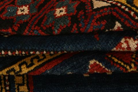 Kazak Multicolor Hand Knotted 211 X 45 Area Rug 100-26748 Image 4