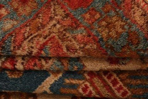 Heriz Beige Hand Knotted 37 X 49 Area Rug 100-26749 Image 5