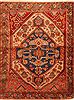 Heriz Beige Hand Knotted 37 X 49 Area Rug 100-26749 Thumb 0