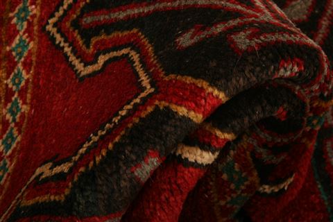 Kurdi Red Hand Knotted 32 X 60 Area Rug 253-26750 Image 2