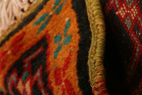 Kurdi Red Hand Knotted 32 X 60 Area Rug 253-26750 Image 3