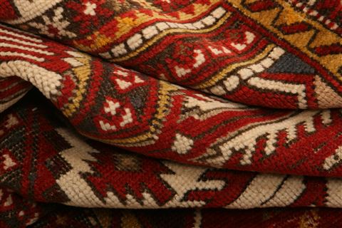 Shirvan Red Hand Knotted 40 X 51 Area Rug 253-26751 Image 5