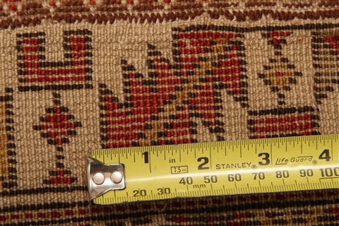 Shirvan Red Hand Knotted 40 X 51 Area Rug 253-26751 Image 7