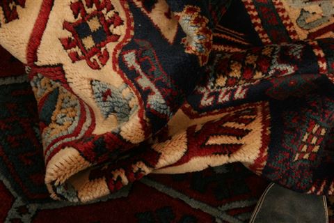 Shirvan Blue Hand Knotted 46 X 511 Area Rug 100-26752 Image 2