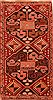 Kazak Red Hand Knotted 37 X 63  Area Rug 253-26753 Thumb 0