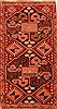Kazak Red Hand Knotted 37 X 63 Area Rug 253-26753 Thumb 0