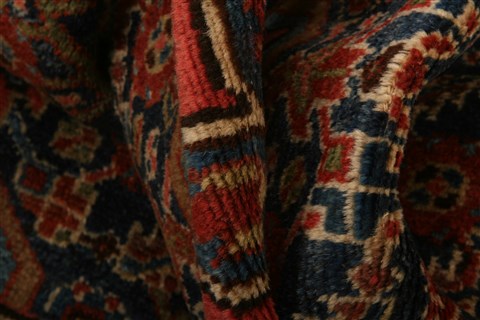Hamedan Blue Hand Knotted 33 X 410 Area Rug 253-26754 Image 10