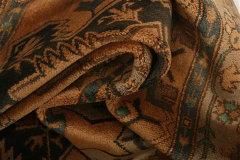 Kazak Brown Hand Knotted 43 X 69 Area Rug 100-26756 Image 2
