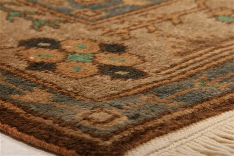 Kazak Brown Hand Knotted 43 X 69 Area Rug 100-26756 Image 8