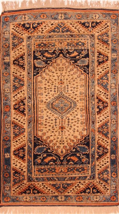 Shirvan Brown Hand Knotted 36 X 59 Area Rug 100-26758 Image 0