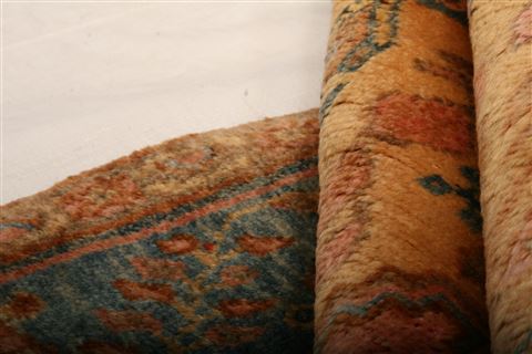 Afshar Beige Hand Knotted 43 X 510 Area Rug 100-26759 Image 3