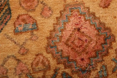 Afshar Beige Hand Knotted 43 X 510 Area Rug 100-26759 Image 7