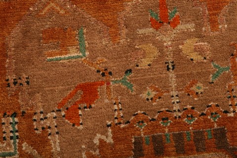 Kazak Red Hand Knotted 39 X 63 Area Rug 253-26761 Image 5